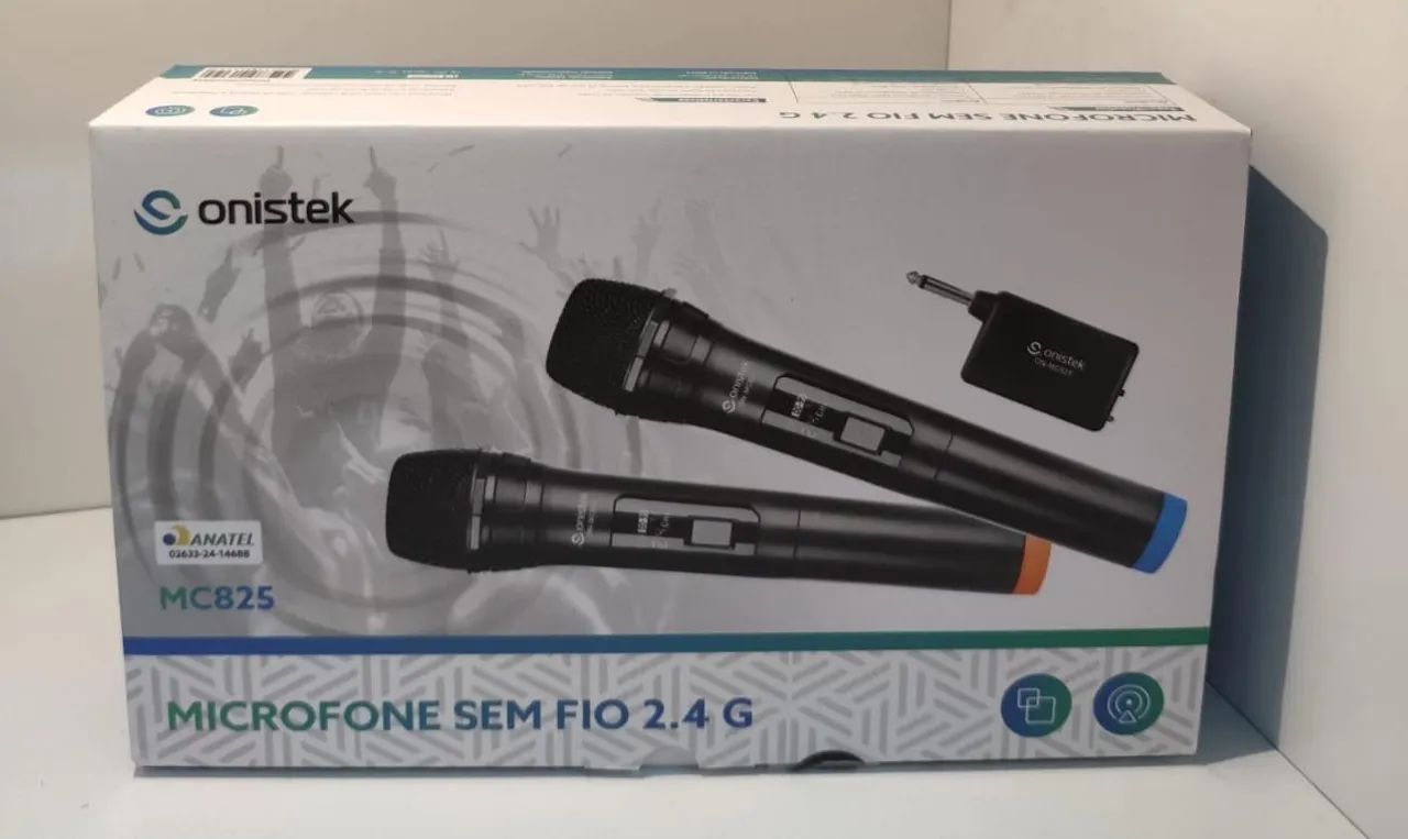 Microfone Sem Fio 2.4G Sonistek MC825 - Foto 2