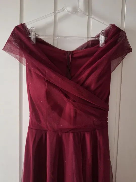 Vestido de festa Marsala  - Foto 2