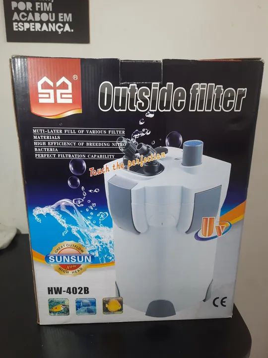 Canister Sun Sun 1000 LT/HR com lâmpada UV 9W