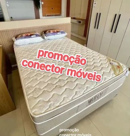 Conjunto cama box Ortobom casal 