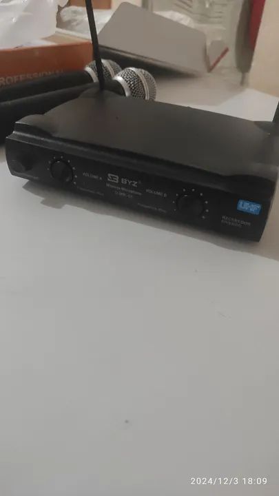 Microfone duplo sem fio com receptor LeLong - Foto 5