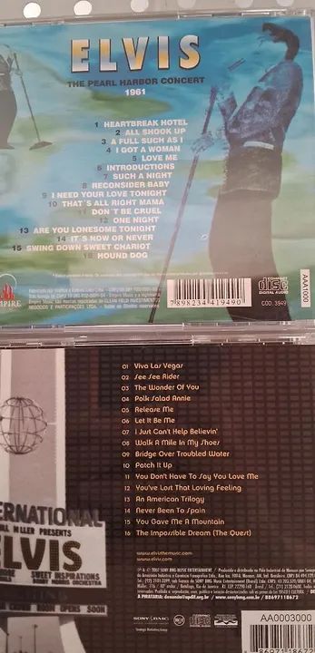 CD Elvis Presley - Viva Las Vegas e Lousiana 1955 - Foto 2