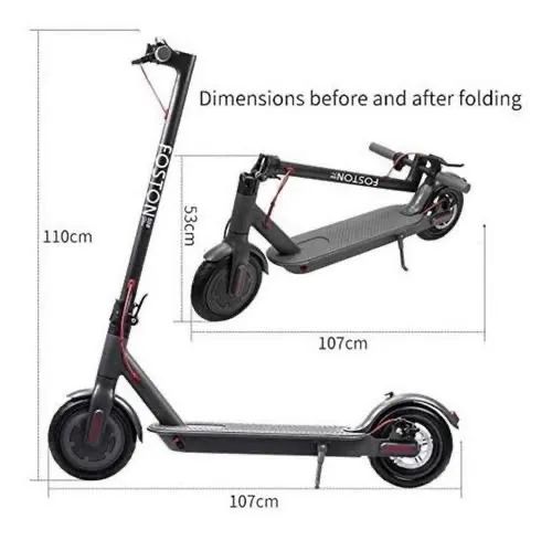 Patinete Elétrico Dobrável - Foto 6