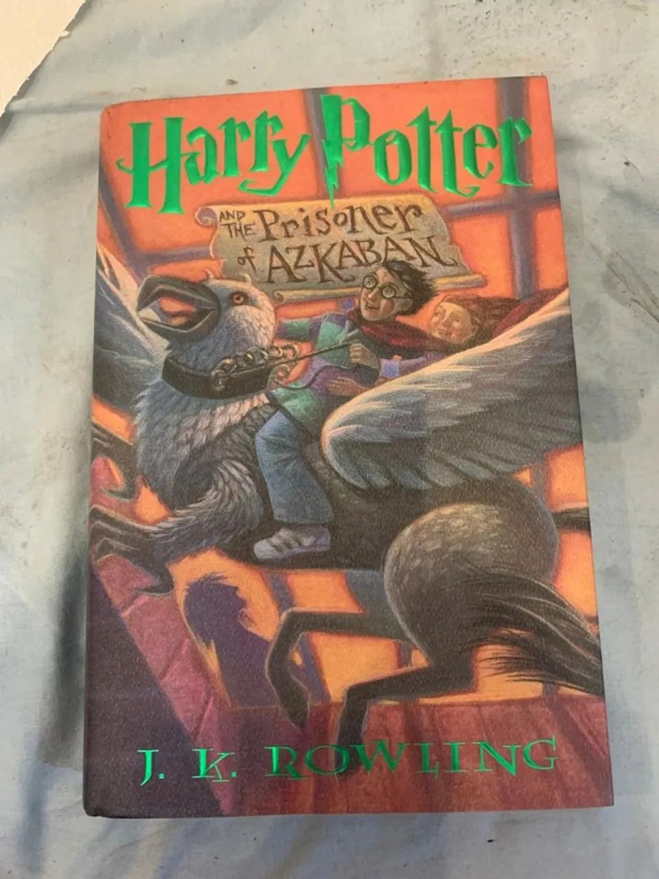 livro harry potter & o prisoneiro de azkaban importado 1ª edição estadunidense - em inglês