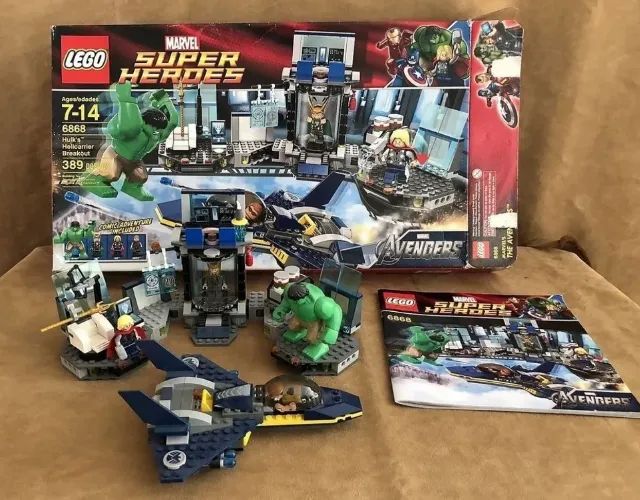 Lego Marvel Super Heroes 6868 Hulk Helicarrier Breakout
