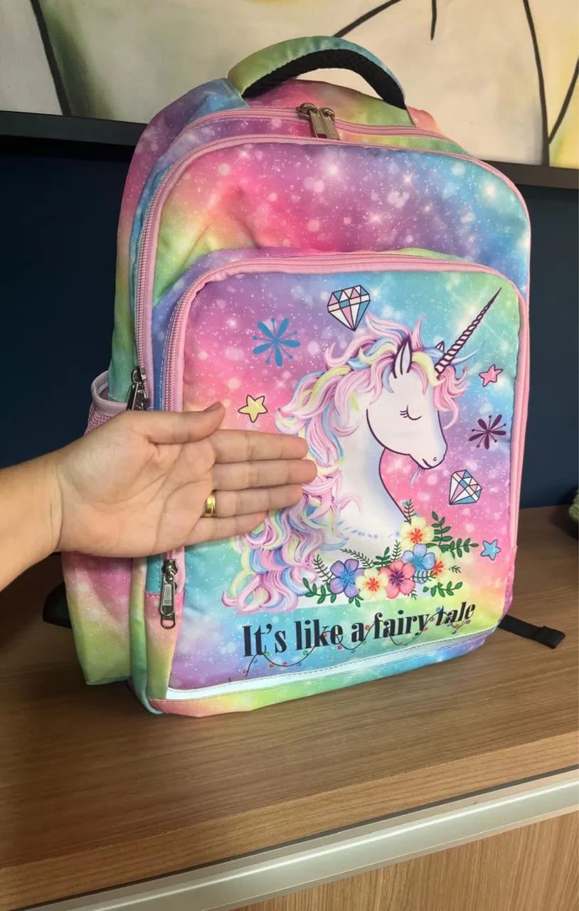Vendo mochila unicórnio  - Foto 2