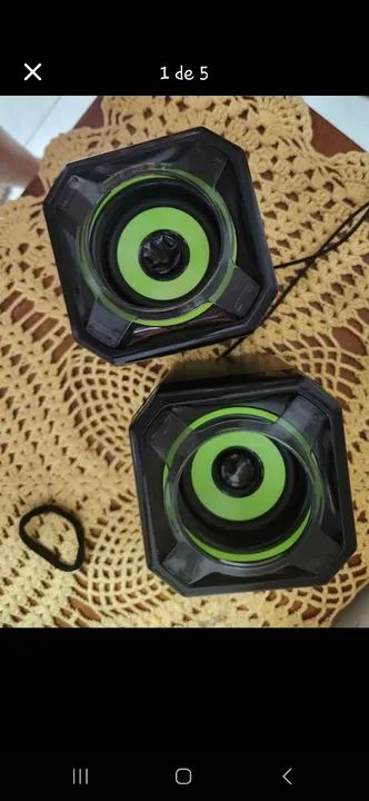 Caixas de som para PCs e ou Nots - Foto 2