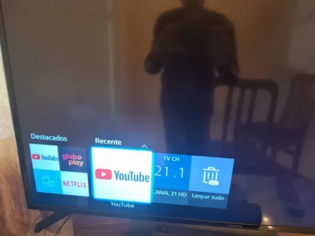 Smart tv 48 polegadas leia... Smart tv