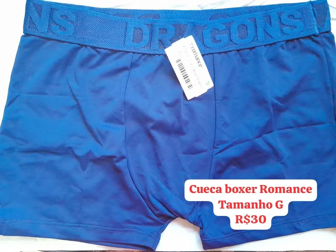 Cueca Boxer Romance Tamanho G. R$30 cada/ 2 por R$50 - Foto 2