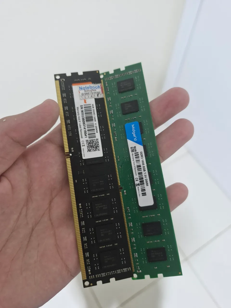 16GB RAM DDR3 1600MHz