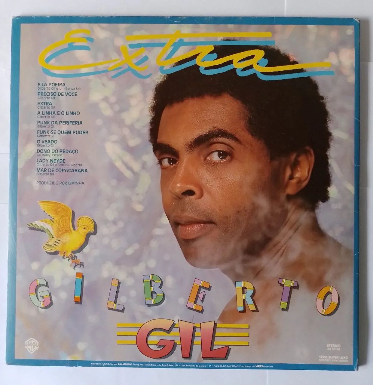 Disco de Vinil Gilberto Gil - Extra Original 1983 - Foto 2