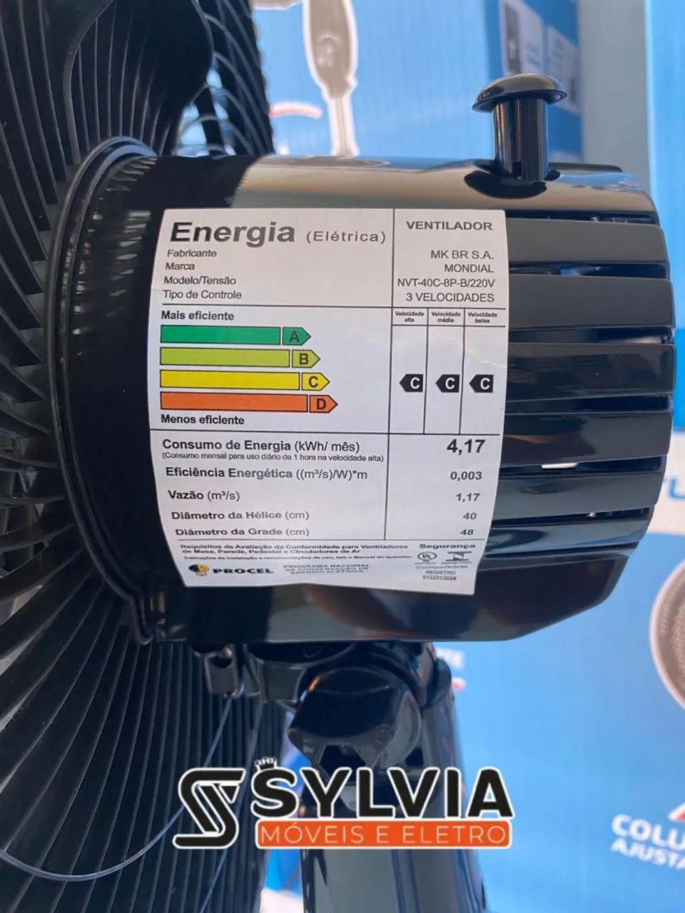 Ventilador mondial 8 pás  - Foto 4