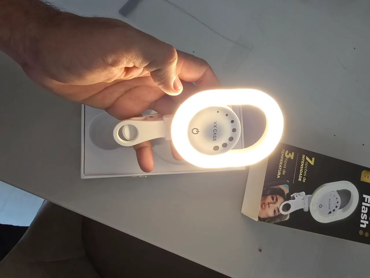 Iluminação para Fotos e Vídeos - Ring Light