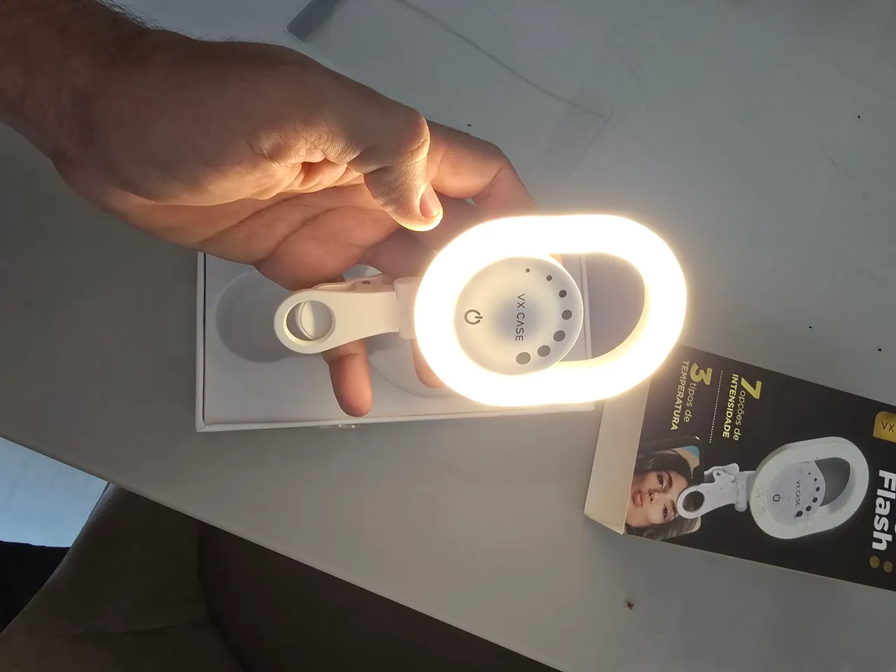 Iluminação para Fotos e Vídeos - Ring Light