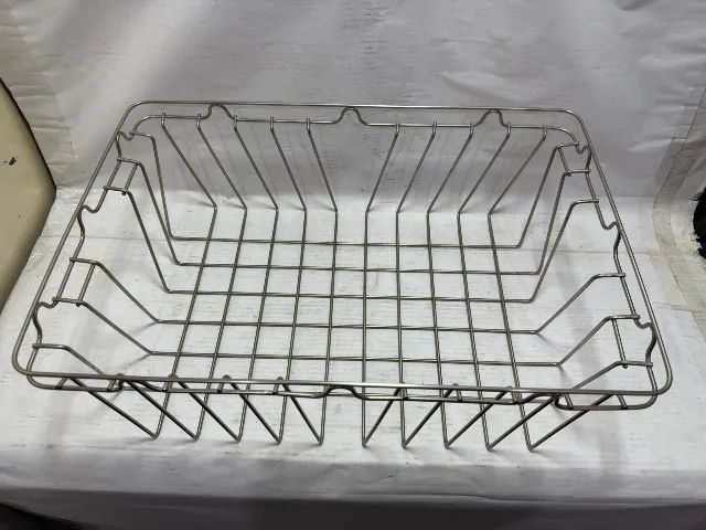 USADO - CESTO INOX 304 ARAMADO ANGULAR ALTO 19,60 X 36,00 X 54,00CM PARA AUTO CLAVE