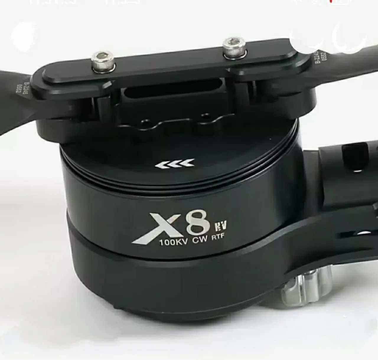 XRotor X8 Hobbywing com ESC integrado de 80A e Led - Foto 3