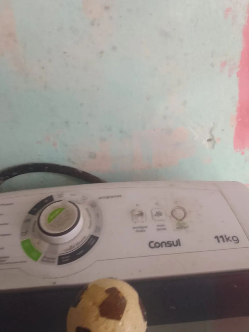 Máquina de lavar usada