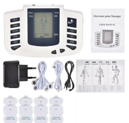 Massageador Aparelho De Choques Fisioterapia Acupuntura Tens z1021 - Foto 4