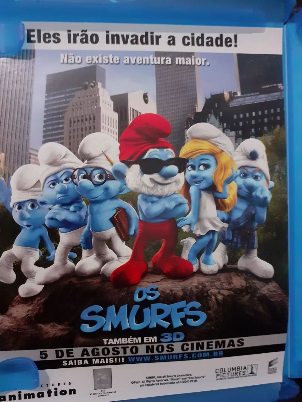 Blu-Ray Os Smurfs e a flauta mágica. - Foto 4