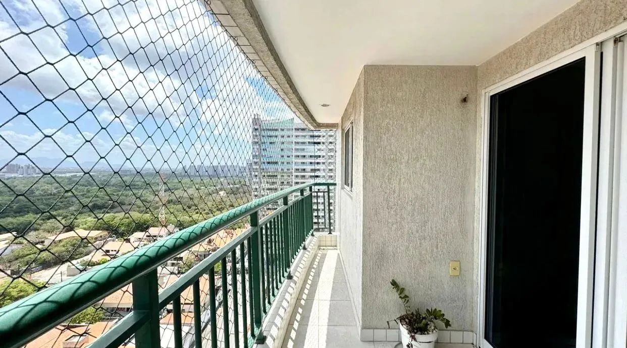 Apto no Cocó com 70m2 de área, projetado, 3 quartos, 2 wc's, 2 vagas livres e lazer comple - Foto 4