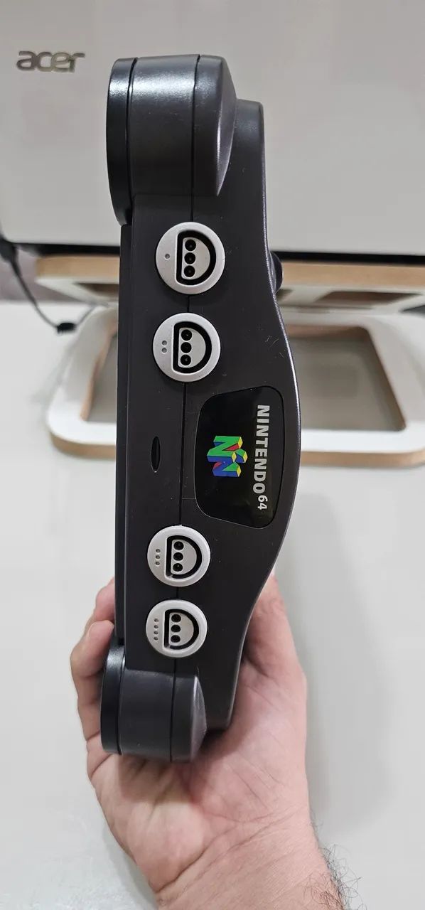 Nintendo 64 com Jogo War Gods - Foto 4