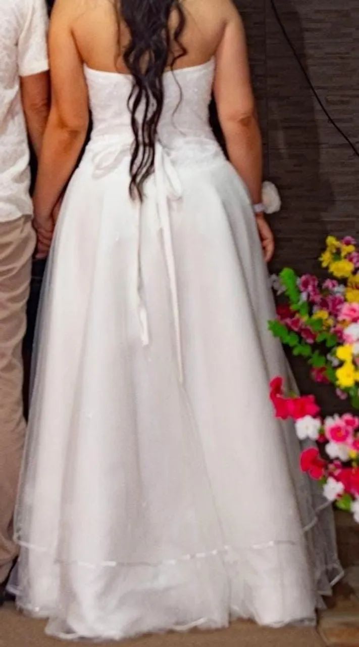 Vestido de noiva ou cartório - Foto 4