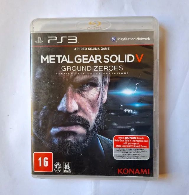 Metal Gear Solid V Ground Zeroes Original Físico PS3