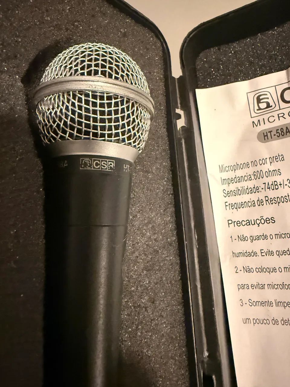 Microfone csr ht58a - Foto 2
