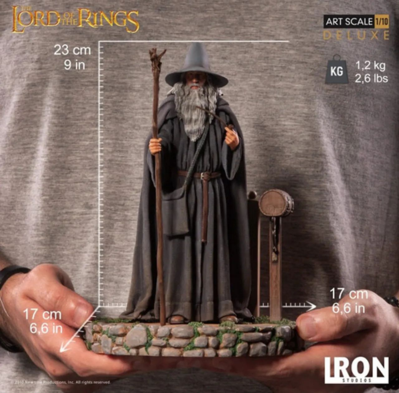 Gandalf - Iron Studios - 1/10 - Deluxe - Foto 4