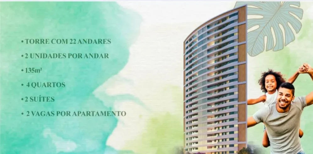 Imóvel para venda possui 135 metros quadrados com 4 quartos em Rosarinho - Recife - PE