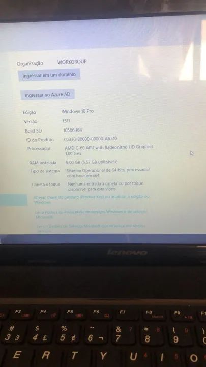 Notebook Lenovo com tela de alta resolução - Foto 4