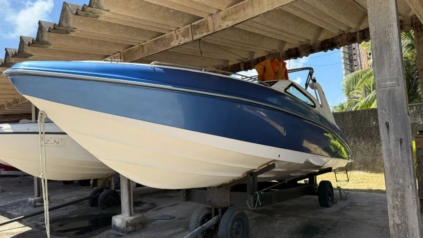 LANCHA ECOMARINER 25 PÉS (MOTOR OPTIMAX 250) REVISADA  - Foto 2