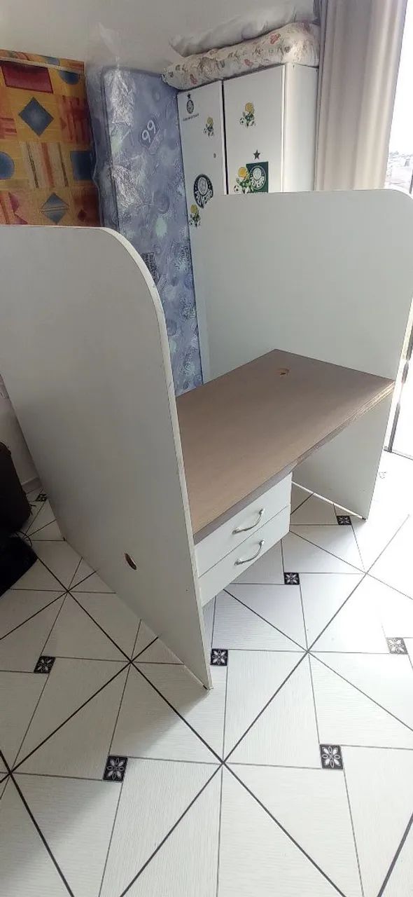 Mesinha de Escritório Reforçada  - Foto 4