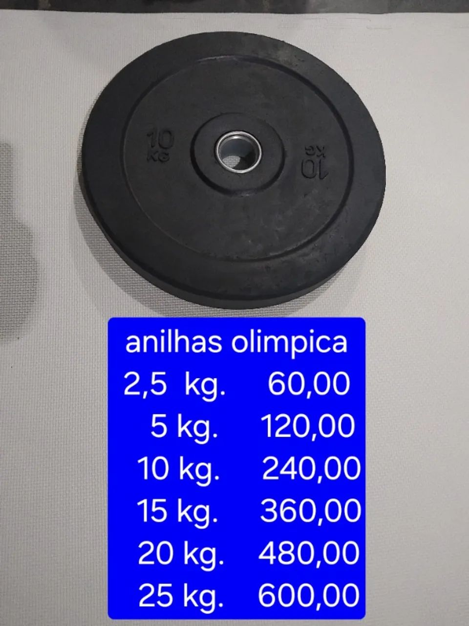 Anilhas olimpica  - Foto 3