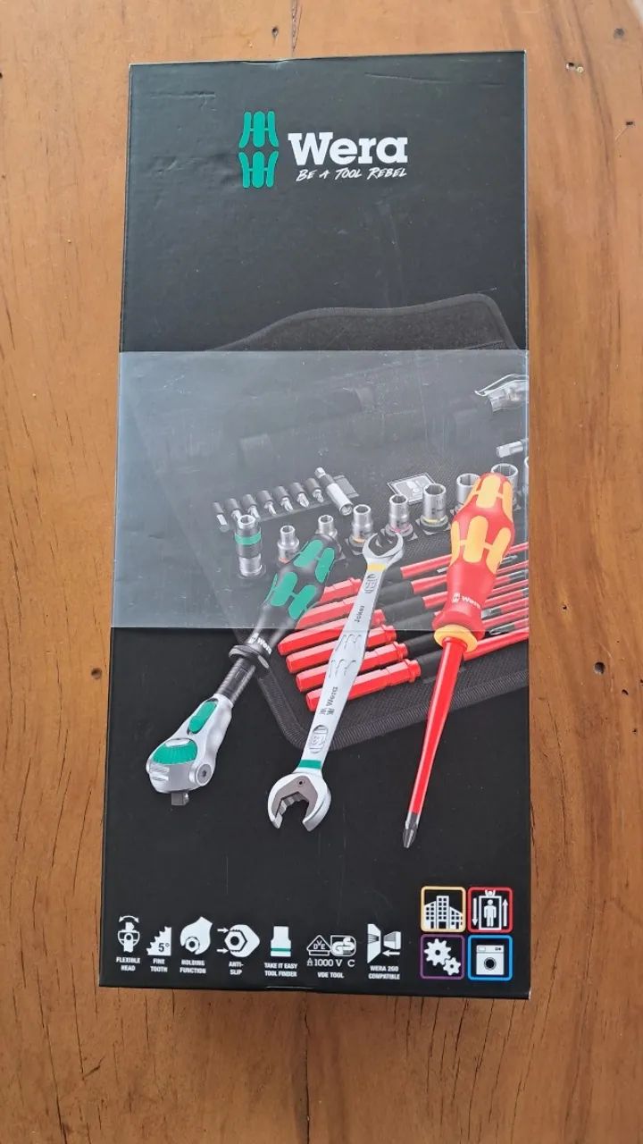 Kit Alemão de ferramentas WERA W164842824987649120