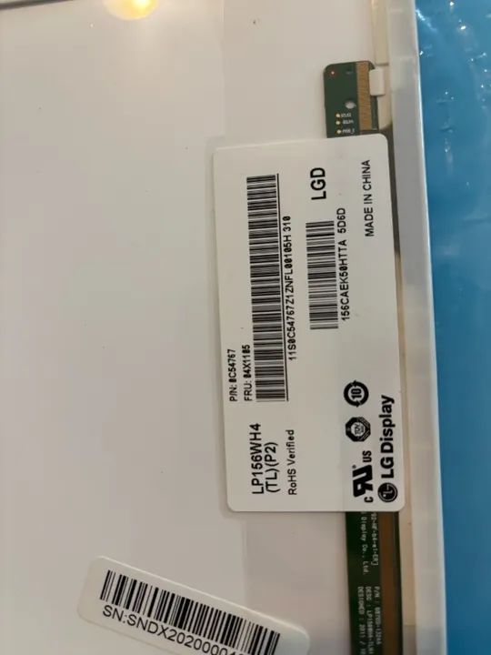 tela display de notebook NOVA 15pol 40pins  - Foto 4