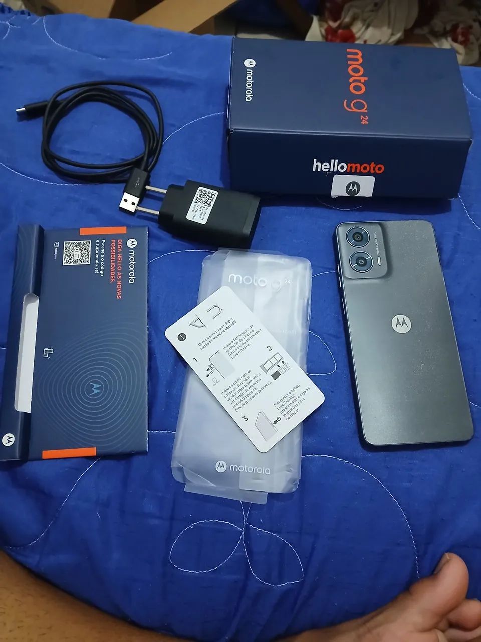Moto g24 zero 128gb com nfc por aproximação  - Foto 4