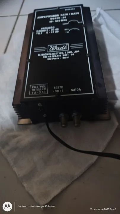 Amplificador de potência  - Foto 2