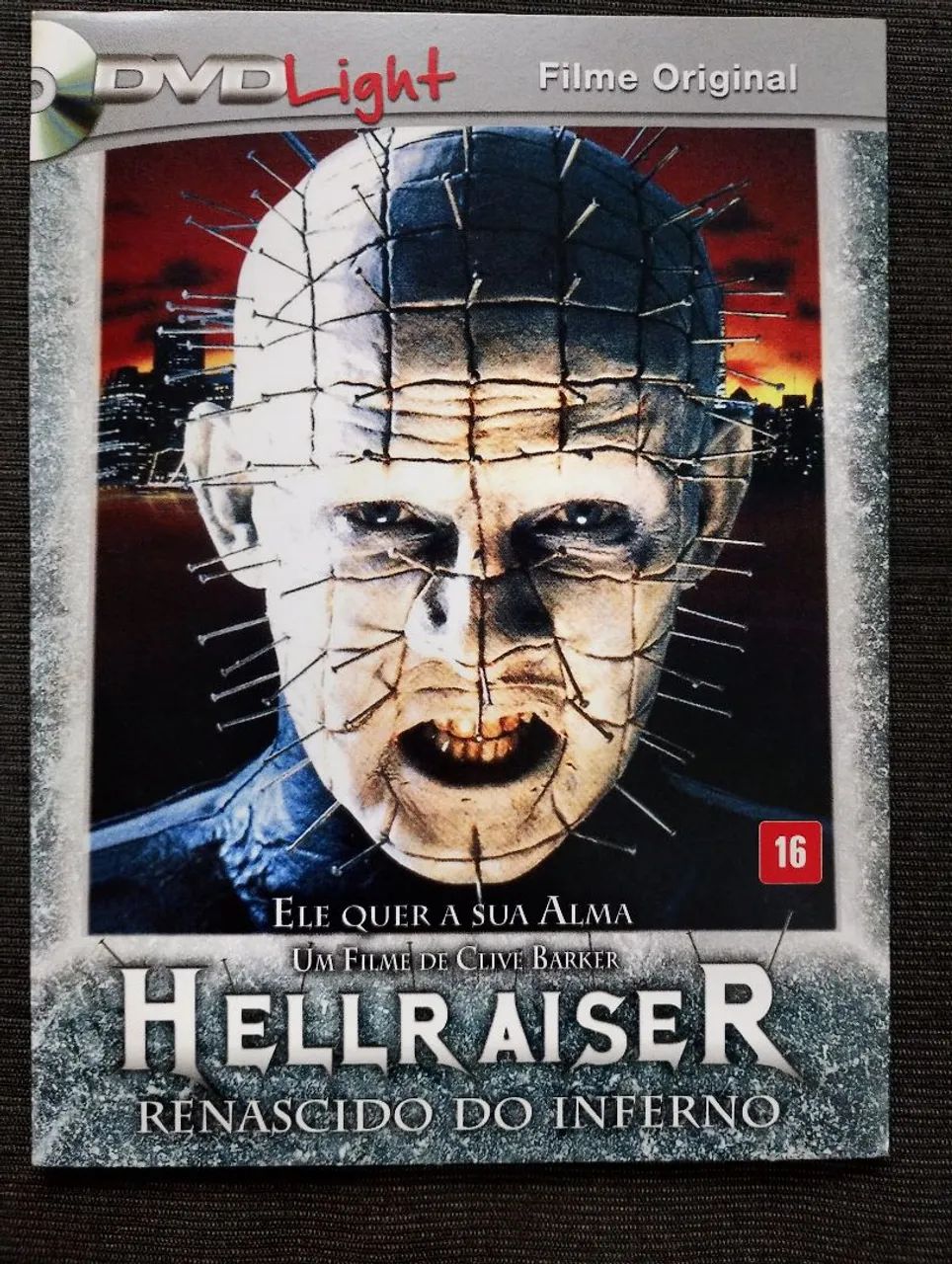 DVD Hellraiser - Renascido do Inferno 