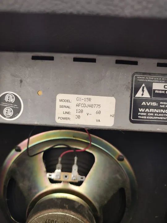 Amplificador de Guitarra CRATE GX-15 - Foto 3