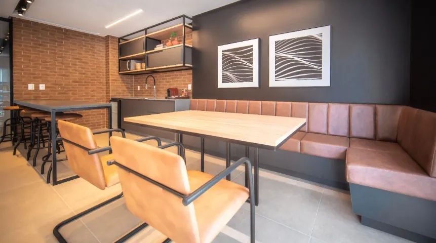Studio com sacada no centro de Criciúma em prédio NOVO para morar ou investir  - Foto 5