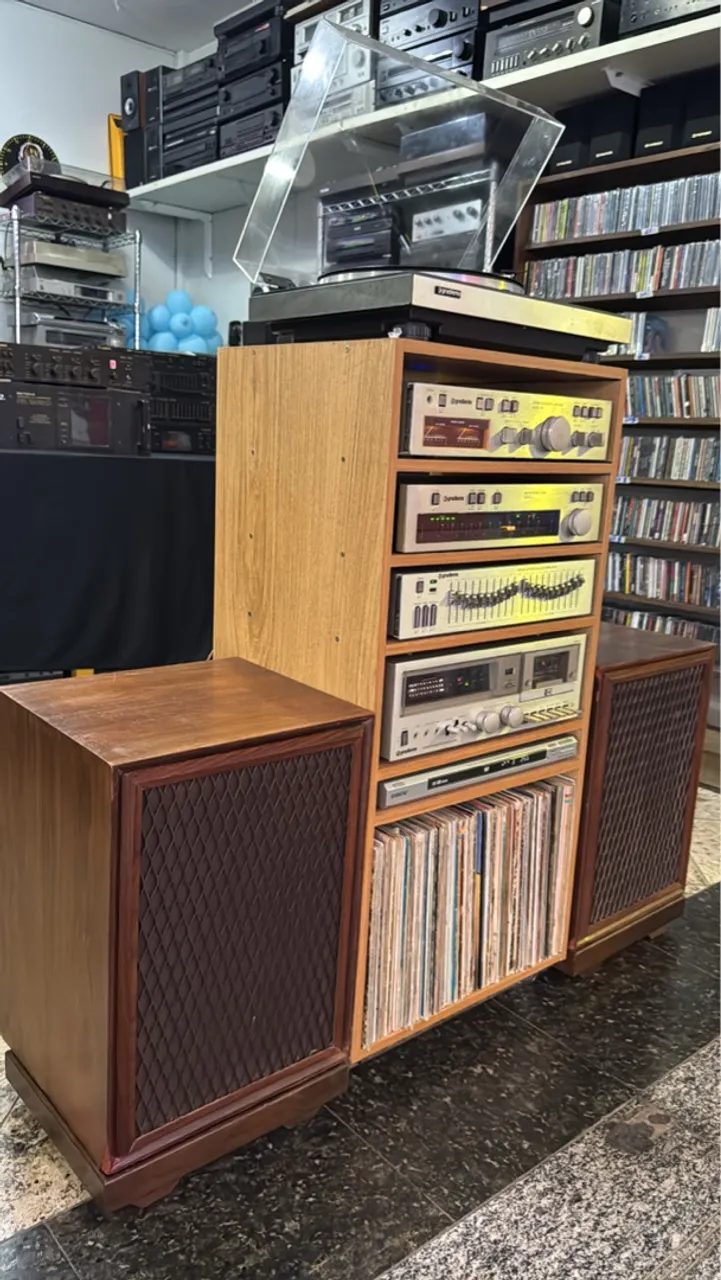 Vendo magnífico conjunto de som Gradiente