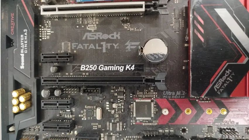 Placa Mae AsRock Fatality b250-com defeito
