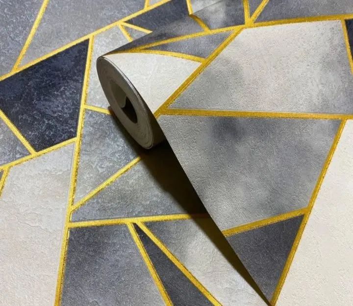 Papel de Parede Geométrico Moderno