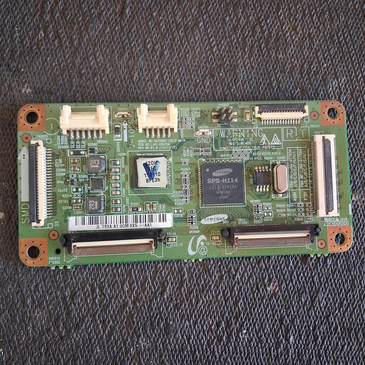 Placa T-con tv plasma samsung pl43d450