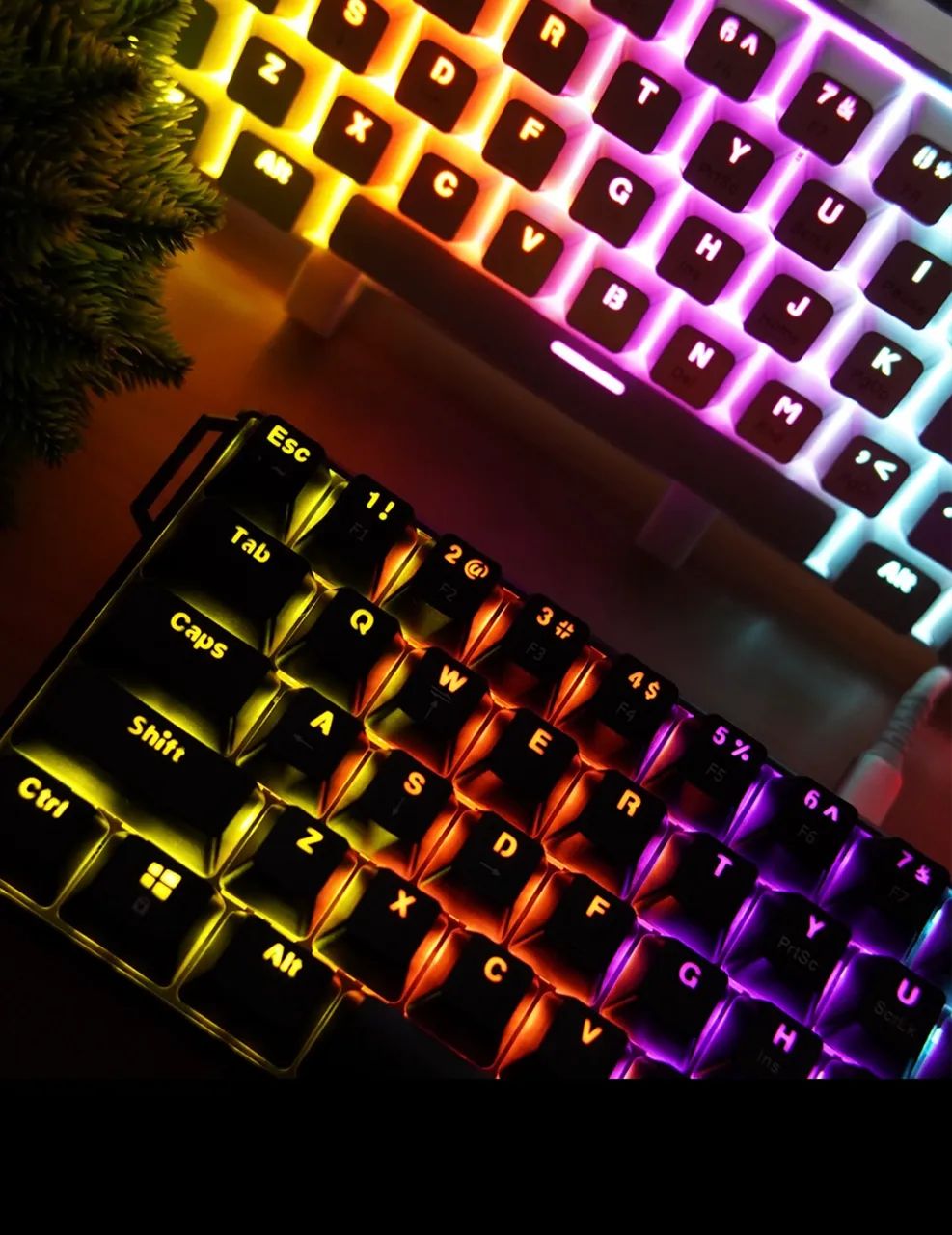 Teclado Mecânico NACODEX x AJAZZ NK61 RGB - Compacto, Rápido e