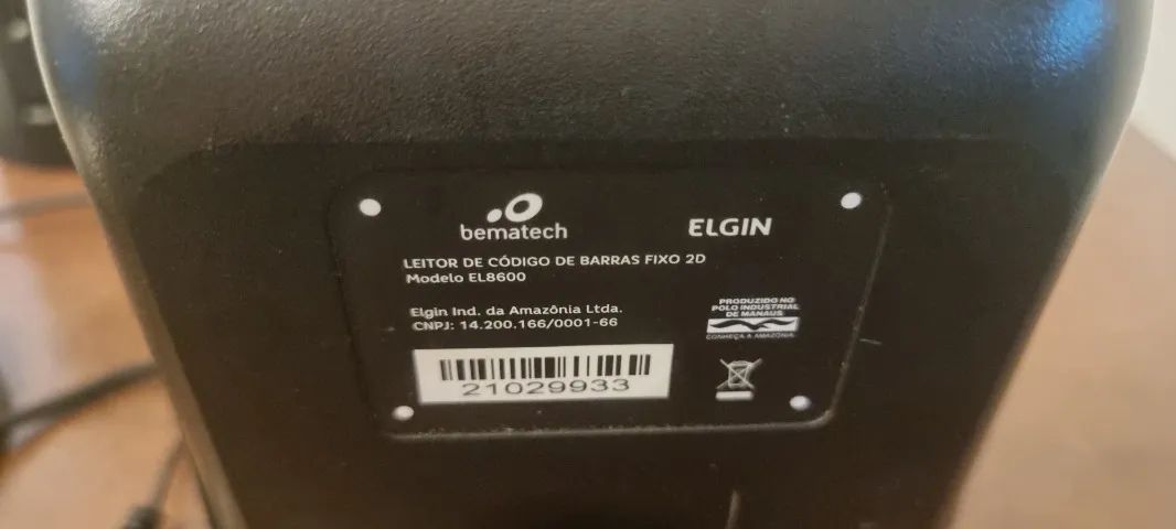 Leitor de Código de Barras Fixo 2D Elgin EL8600  - Foto 3