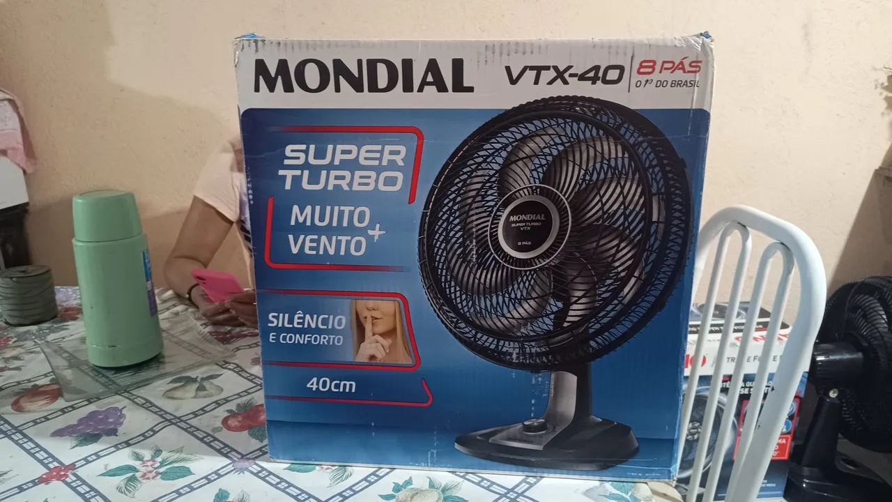 Ventilador Mondial zerado novo na caixa ?