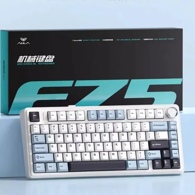 Teclado Mecânico sem fio Aula F75
