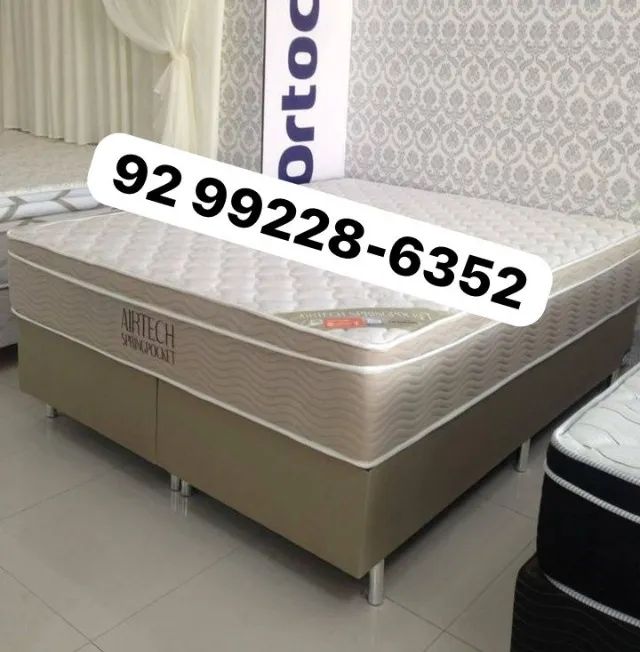 Cama queen molas ensacadas nova 